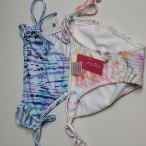 Womens Tie Dye Bikini Bottoms